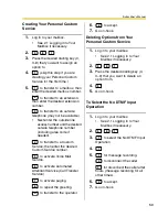 Предварительный просмотр 59 страницы Panasonic KX-TVM200 Operating Instructions Manual