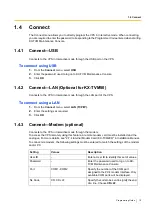 Preview for 15 page of Panasonic KX-TVM200 Programming Manual