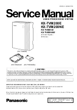 Preview for 1 page of Panasonic KX-TVM200E Service Manual