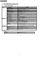 Предварительный просмотр 12 страницы Panasonic KX-TVM200E Service Manual