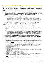 Preview for 110 page of Panasonic KX-TVM50 Installation Manual