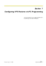 Preview for 177 page of Panasonic KX-TVM50 Installation Manual