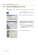 Preview for 10 page of Panasonic KX-TVM50 Programming Manual