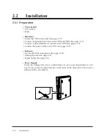 Предварительный просмотр 38 страницы Panasonic KX-TVP100 Installation Manual