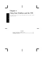 Предварительный просмотр 8 страницы Panasonic KX-TVP200E Subscriber'S Manual