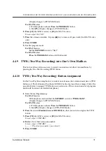 Предварительный просмотр 71 страницы Panasonic KX-TVP50E Installation Manual