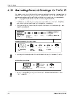 Preview for 42 page of Panasonic KX-TVS110 Subscriber'S Manual