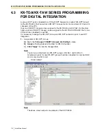 Preview for 114 page of Panasonic KX-TVS125 Installation Manual