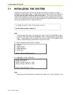 Preview for 202 page of Panasonic KX-TVS125 Installation Manual