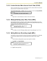 Preview for 215 page of Panasonic KX-TVS125 Installation Manual