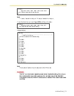 Preview for 219 page of Panasonic KX-TVS125 Installation Manual