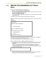 Preview for 233 page of Panasonic KX-TVS125 Installation Manual