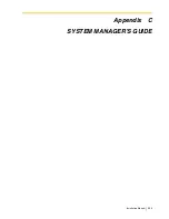 Preview for 359 page of Panasonic KX-TVS125 Installation Manual