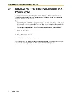 Preview for 378 page of Panasonic KX-TVS125 Installation Manual