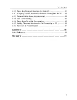 Preview for 5 page of Panasonic KX-TVS50 - 2 Port Voicemail System Subscriber'S Manual