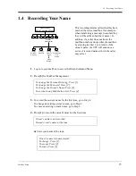 Предварительный просмотр 15 страницы Panasonic KX-TVS75 Subscriber'S Manual