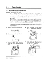 Preview for 40 page of Panasonic KX-TVS751 Installation Manual