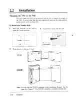 Preview for 42 page of Panasonic KX-TVS751 Installation Manual