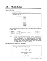 Preview for 118 page of Panasonic KX-TVS751 Installation Manual