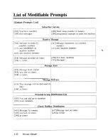 Preview for 252 page of Panasonic KX-TVS751 Installation Manual