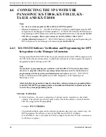 Preview for 92 page of Panasonic KX-TVS80 Installation Manual