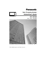 Panasonic KX-TVS80 Subscriber'S Manual preview