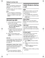 Preview for 16 page of Panasonic KX-TW501NZ Operating Instructions Manual