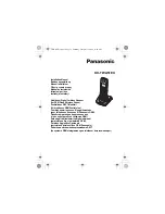 Panasonic KX-TWA51EX Installation Manual предпросмотр