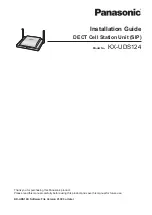 Panasonic KX-UDS124 Installation Manual preview