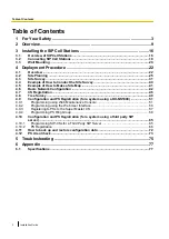 Preview for 2 page of Panasonic KX-UDS124 Installation Manual