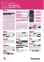 Panasonic KX-UDT 121 Quick Start Manual предпросмотр