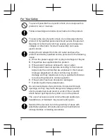 Preview for 4 page of Panasonic KX-UDT111 Getting Started