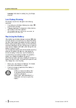 Preview for 12 page of Panasonic KX-UDT121 Operating Instructions Manual