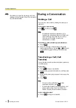 Предварительный просмотр 30 страницы Panasonic KX-UDT121CE Operating Instructions Manual