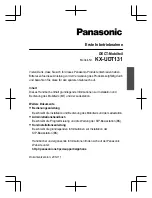 Предварительный просмотр 15 страницы Panasonic KX-UDT131 Getting Started