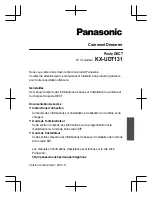 Предварительный просмотр 45 страницы Panasonic KX-UDT131 Getting Started