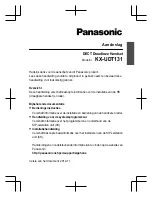 Предварительный просмотр 75 страницы Panasonic KX-UDT131 Getting Started