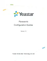 Preview for 1 page of Panasonic KX-UT113 Configuration Manuals