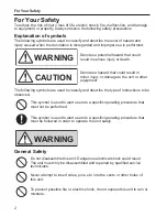 Preview for 2 page of Panasonic KX-UT113 Getting Started