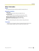 Preview for 3 page of Panasonic KX-UT113 Operating Instructions Manual