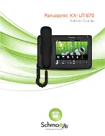 Panasonic KX-UT670 Admin Manual предпросмотр