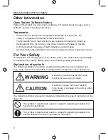 Preview for 2 page of Panasonic KX-UTG200 Getting Started