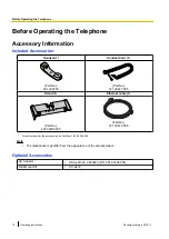 Предварительный просмотр 10 страницы Panasonic KX-UTG200 Operating Instructions Manual