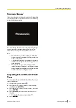 Preview for 57 page of Panasonic KX-UTG200 Operating Instructions Manual