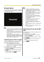 Предварительный просмотр 61 страницы Panasonic KX-UTG300 Operating Instructions Manual