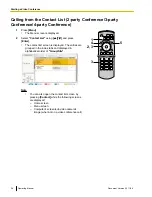 Предварительный просмотр 36 страницы Panasonic KX-VC300 Operating Manual