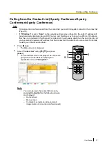 Предварительный просмотр 37 страницы Panasonic KX-VC500 Operating Manual