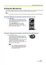 Предварительный просмотр 61 страницы Panasonic KX-VC500 Operating Manual