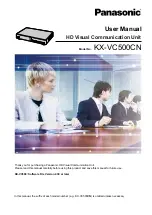 Preview for 1 page of Panasonic KX-VC500CN User Manual