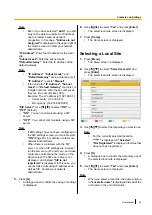 Preview for 99 page of Panasonic KX-VC500CN User Manual